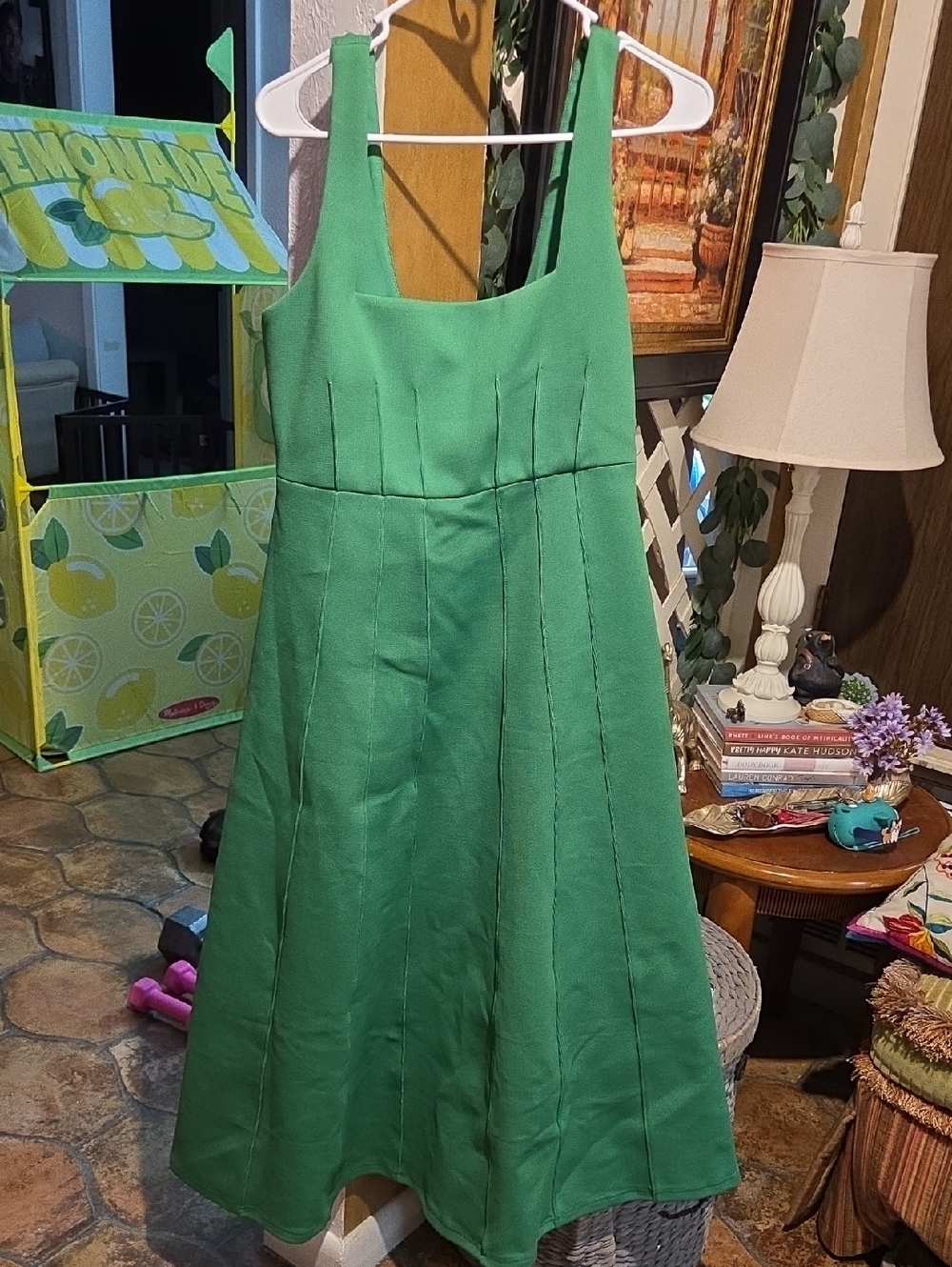 Tuckernuck Emerald Green Sleeveless Dress